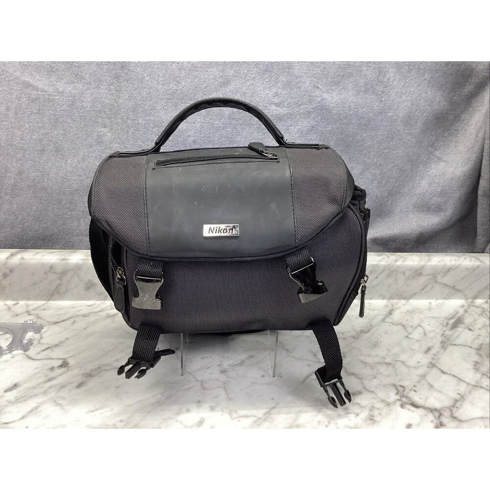 Nikon Digital SLR DSLR Camera Bag 17001 Case Padded Shoulder Strap Genuine